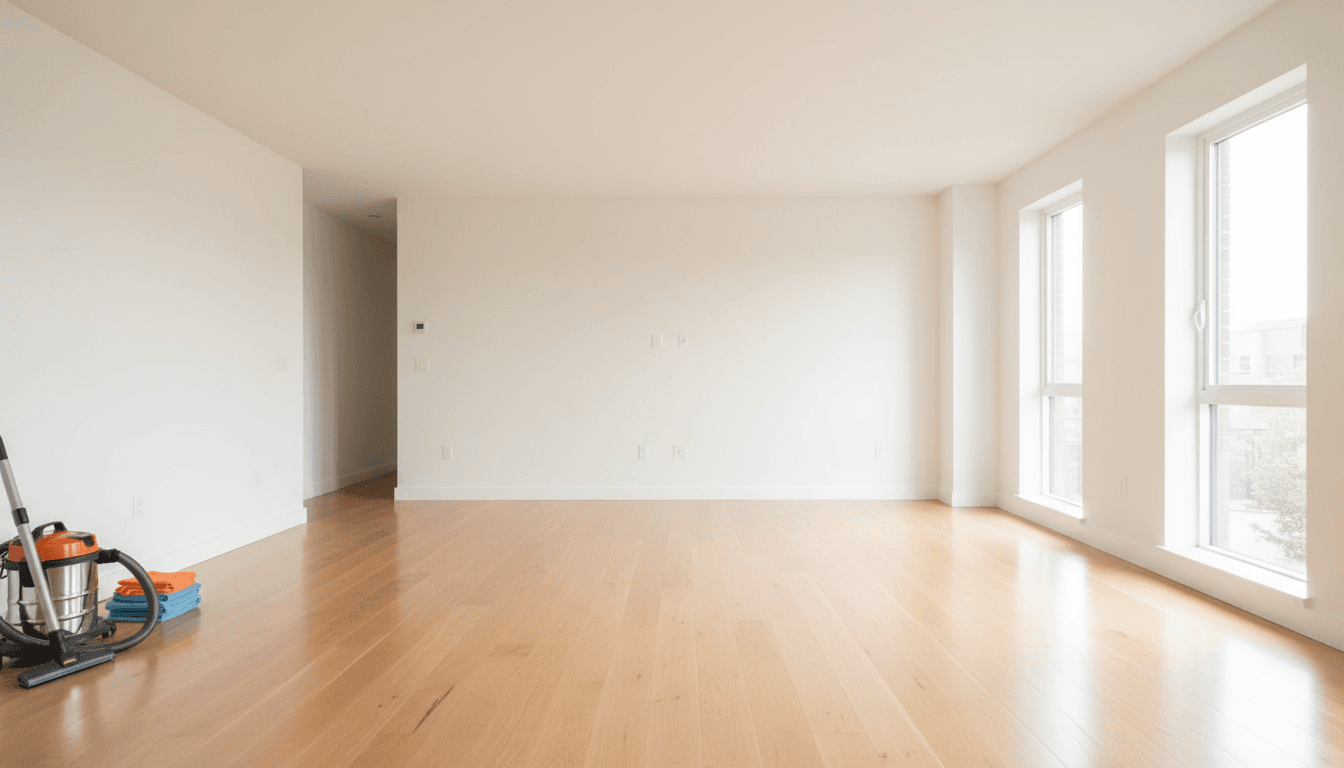 sunlit empty apartment ready for move-in