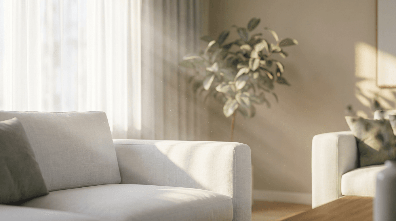 Clean window sill